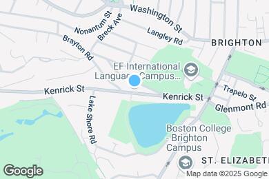 Map image of the property - 105 Kenrick St