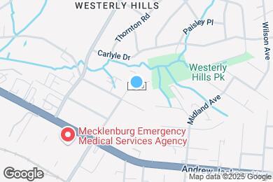Map image of the property - 3629 Morris Field Dr