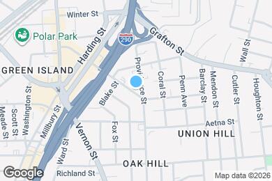Map image of the property - 70 Harrison St