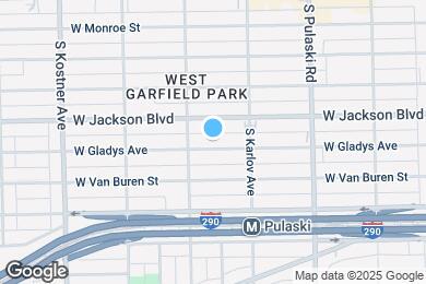 Map image of the property - 4136 W Gladys Ave