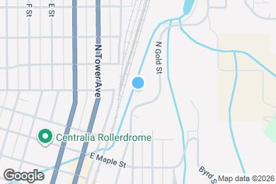 Map image of the property - 607 N Gold St