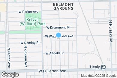 Map image of the property - 4301 W Wrightwood Ave