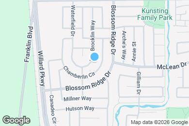 Map image of the property - 10141 Van Brocklin Way
