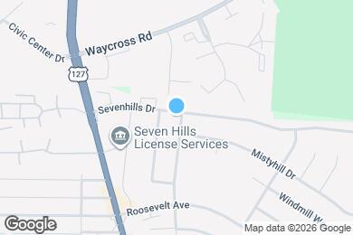 Map image of the property - 10941 Sprucehill Dr