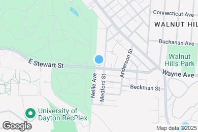 Map image of the property - 705 E Stewart St