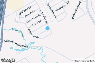 Map image of the property - 2811 Oak Crest Dr