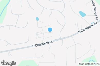 Map image of the property - 161 East Ridge Way Woodstock GA