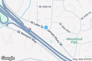 Map image of the property - 4629 W Lake Sammamish Pkwy SE