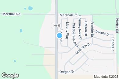 Map image of the property - 123 Sierra Dr