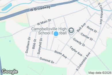 Map image of the property - 117 Sunset Dr