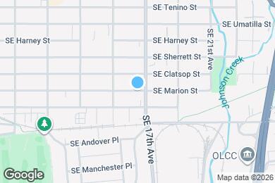 Map image of the property - 1676 SE Marion St