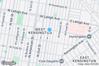 Map image of the property - 2545 N Hancock St