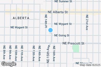 Map image of the property - 1483 NE Going St