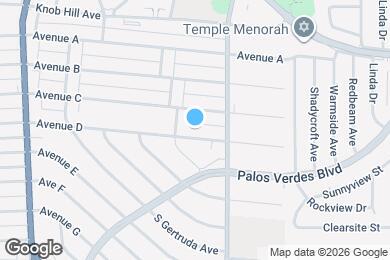 Map image of the property - 709 Avenue D