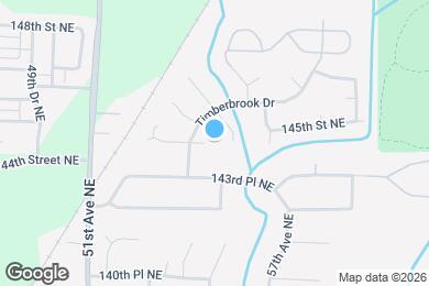 Map image of the property - 5415 144th Pl NE