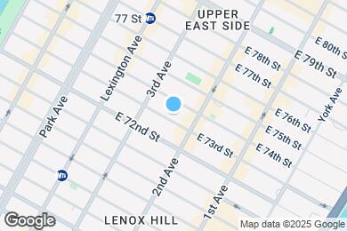 Map image of the property - 225 E 73rd St