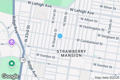 Map image of the property - 2454 N 30th St