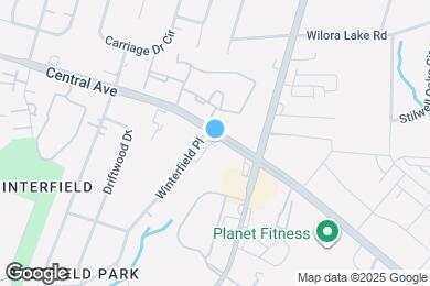 Map image of the property - 5018 Central Ave