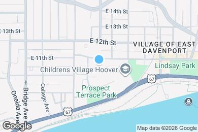 Map image of the property - 1626 Summit Ln