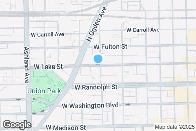 Map image of the property - 1351 W Lake St