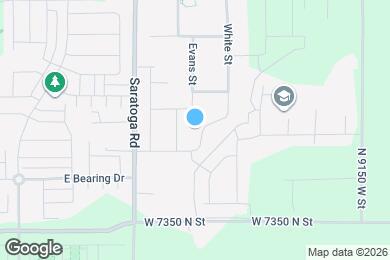 Map image of the property - 1328 E White St