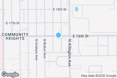 Map image of the property - 5919 E 16th St