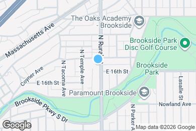 Map image of the property - 1618 N Rural St