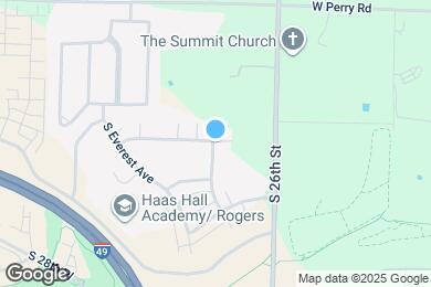 Map image of the property - 2752 W Kilimanjaro Way