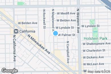 Map image of the property - 2175 N Maplewood Ave