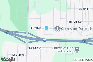 Map image of the property - 2108 SE 11th Ter