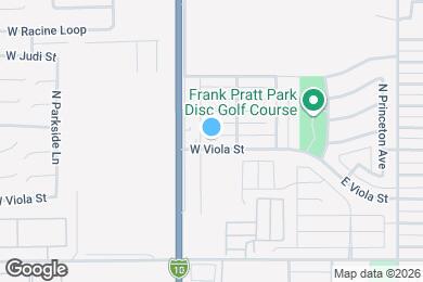 Map image of the property - 272 W Viola St