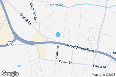 Map image of the property - 905 Providence Blvd