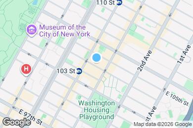 Map image of the property - 165 E 104th St