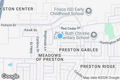 Map image of the property - 9860 Buckingham Ln