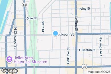 Map image of the property - 254 E Jackson St