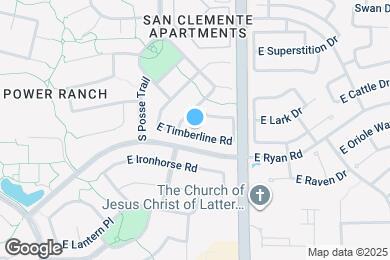 Map image of the property - 4712 E Timberline Rd