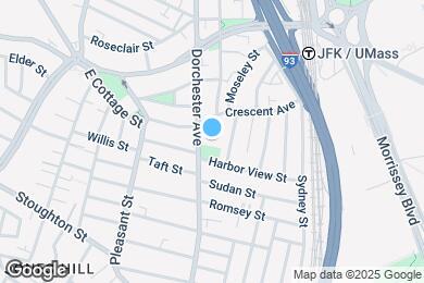 Map image of the property - 950 Dorchester Ave