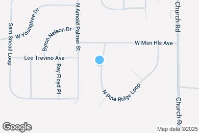 Map image of the property - 716 N Pine Ridge Loop
