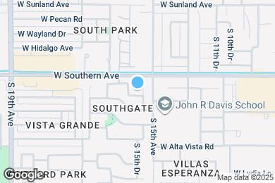 Map image of the property - 1518 W Lynne Ln