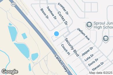 Map image of the property - 4032 Silver Star Grove