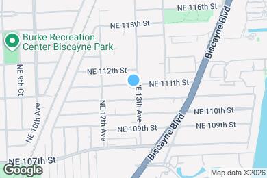 Map image of the property - 1284 NE 111th St