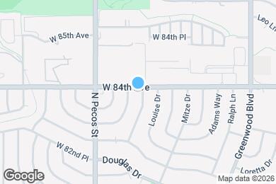 Map image of the property - 8383 Navajo St