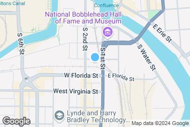 Map image of the property - Historic Fifth Ward Lofts