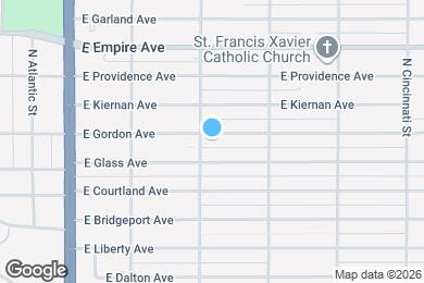 Map image of the property - 308 E Gordon Ave
