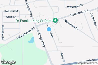 Map image of the property - 416 Carroll Ave
