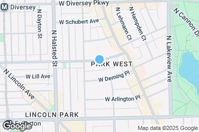 Map image of the property - 665 W Wrightwood Ave