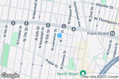 Map image of the property - 1122 N 4th St