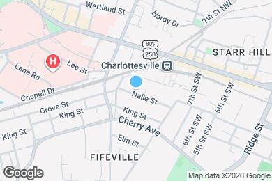 Map image of the property - 825 Nalle St