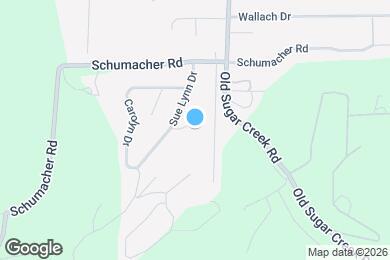 Map image of the property - 4105 Amy Ct