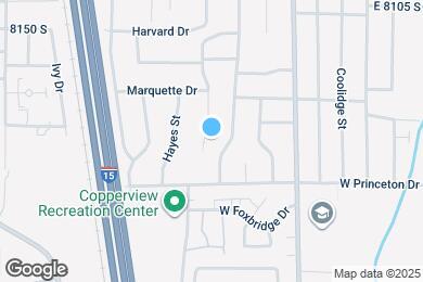 Map image of the property - 8319 S Harrison Cir